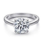 Classic Silver ring 3A zircon