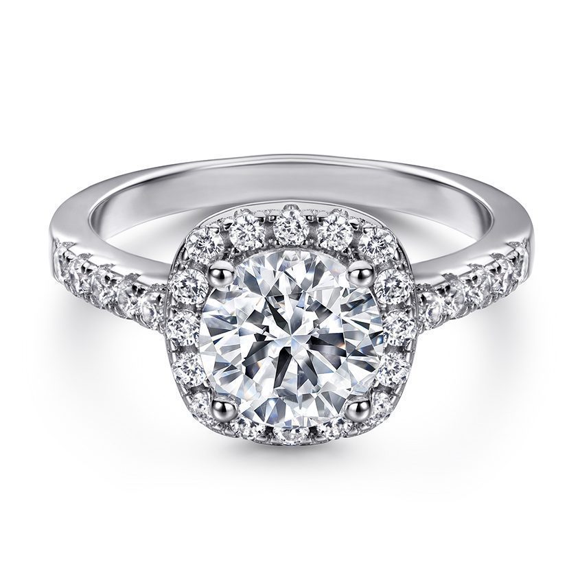 Classical Solitaire ring square
