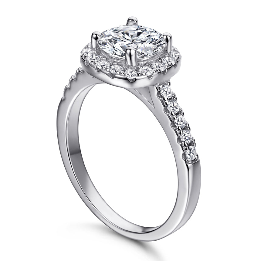 Classical Solitaire ring square