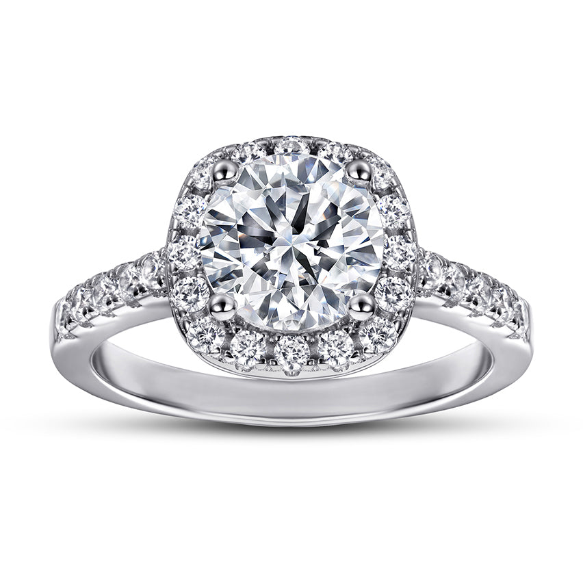 Classical Solitaire ring square