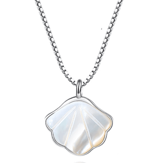 Sea Shell Silver Pendant