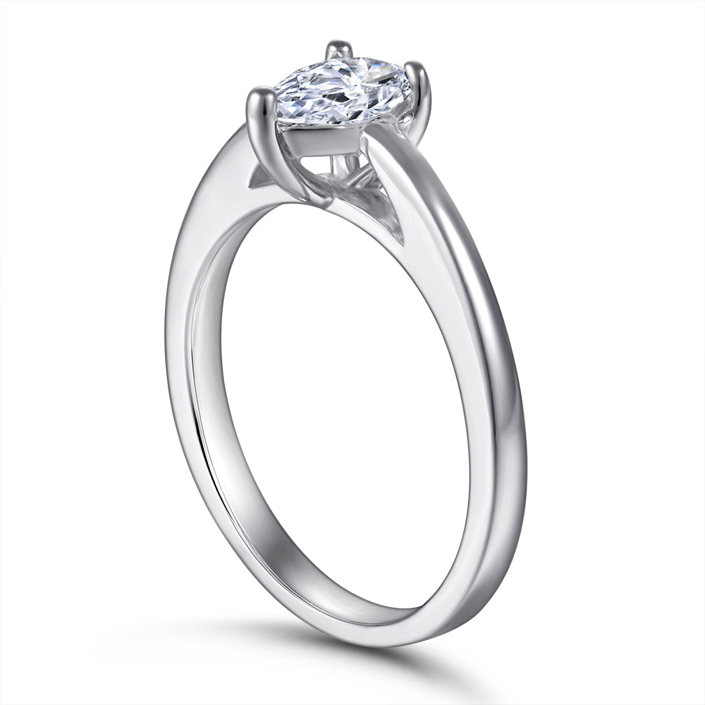 Dew Drop Silver ring