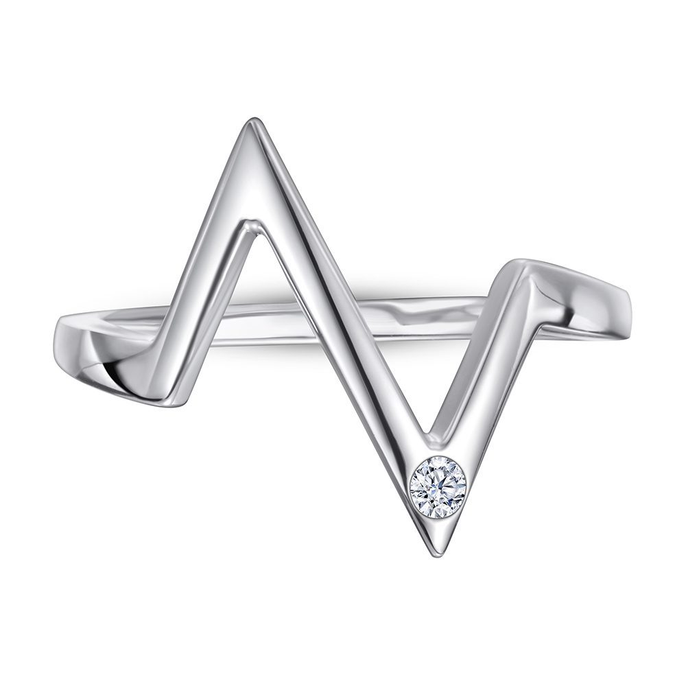 ZigZag Silver Ring