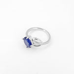 Blue SaphireSolitaire Ring