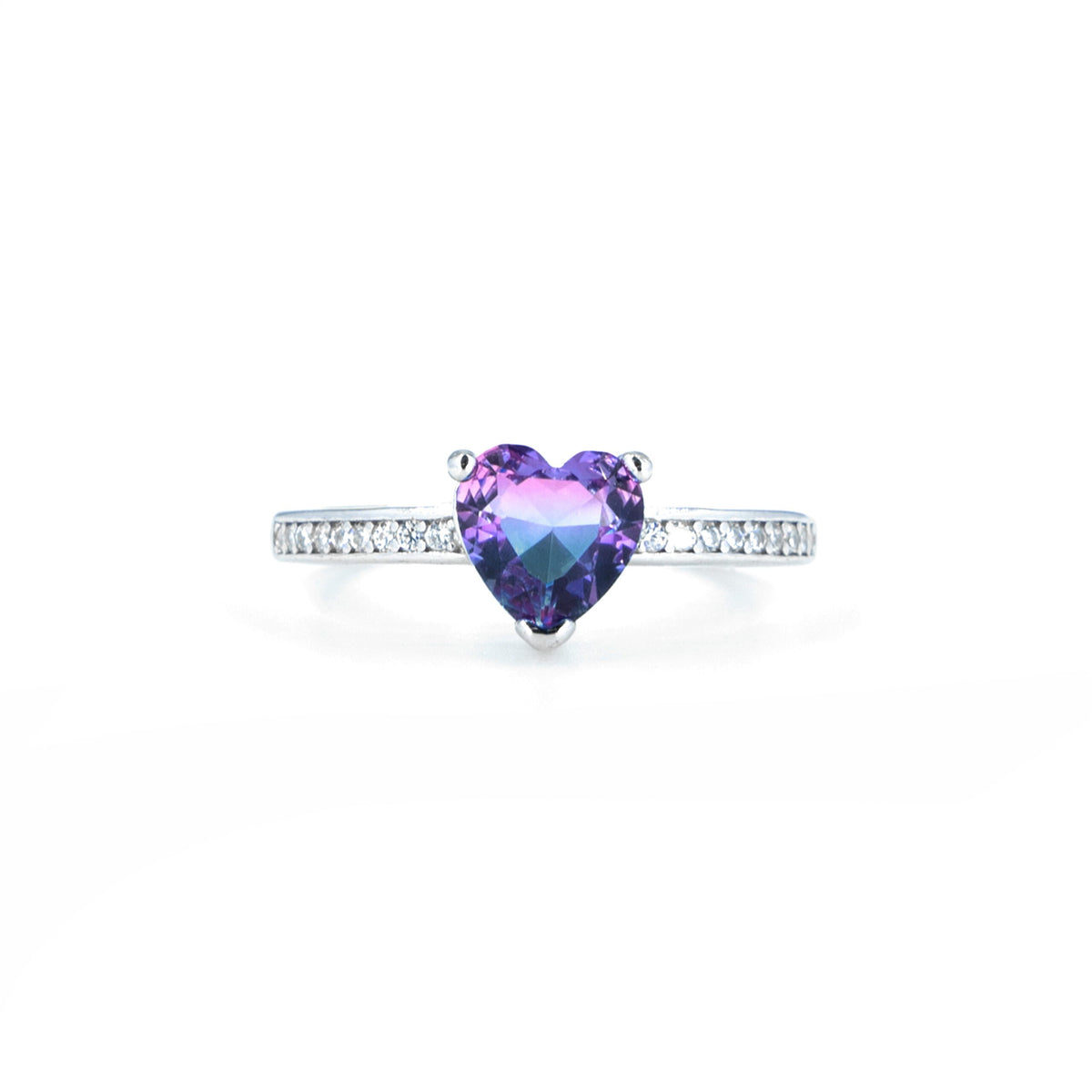 Lavender Dual Stone Ring