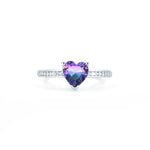 Lavender Dual Stone Ring