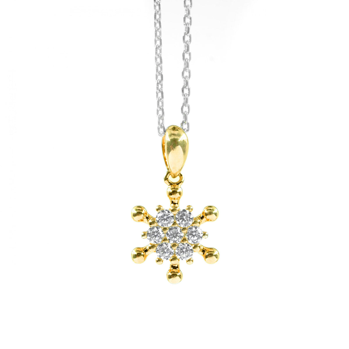 Rising Sun Pendant Gold platted