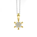 Rising Sun Pendant Gold platted