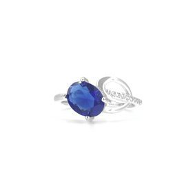 Blue SaphireSolitaire Ring