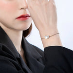 Cute Butterfly Silver Bracelet