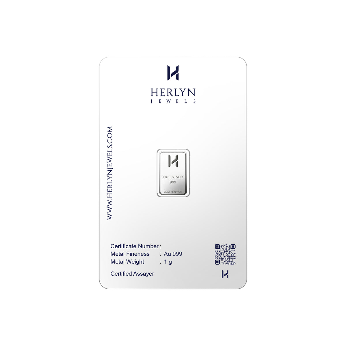 Investment Silver Bar 999 purity-5g