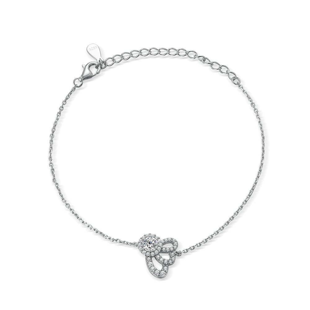 Butterfly wings Silver Bracelet