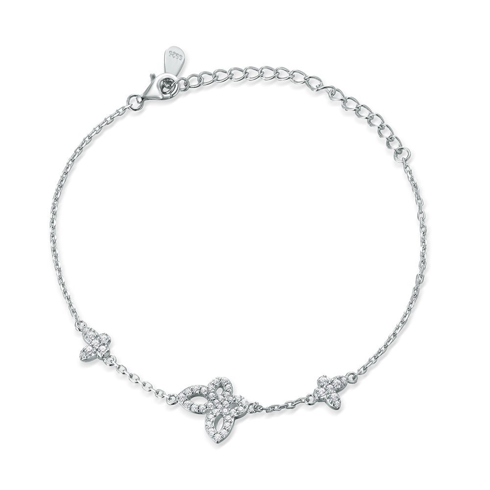Butterfly shape Silver Bracelet