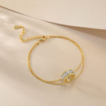 Ring Bracelet gold platted