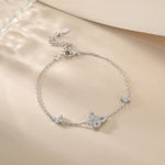 Butterfly shape Silver Bracelet