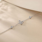 Butterfly shape Silver Bracelet