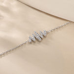 Heartbeat Silver Bracelet