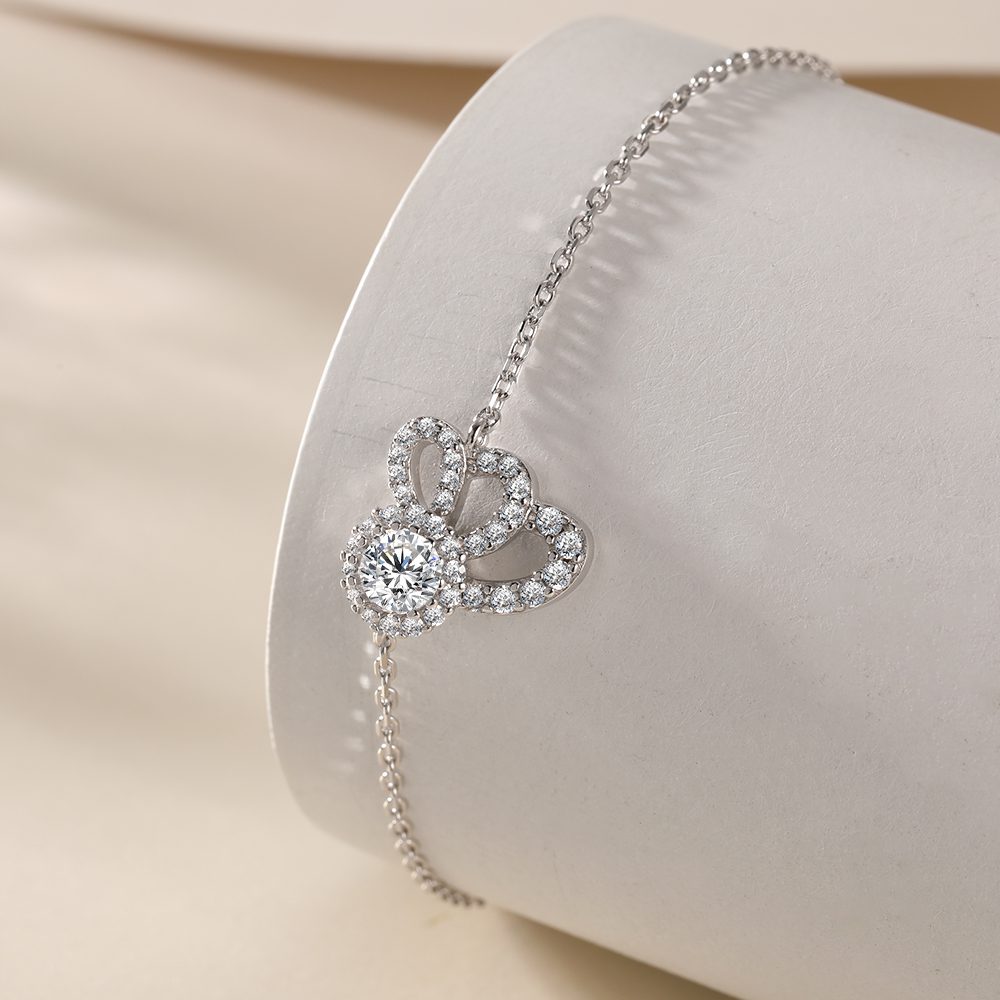 Butterfly wings Silver Bracelet