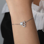Butterfly wings Silver Bracelet