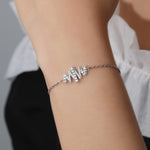 Heartbeat Silver Bracelet