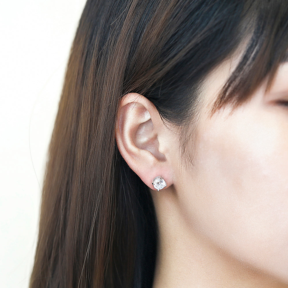 Classic Silver Earrings