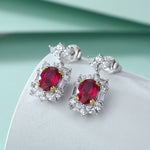 Ruby Earrings