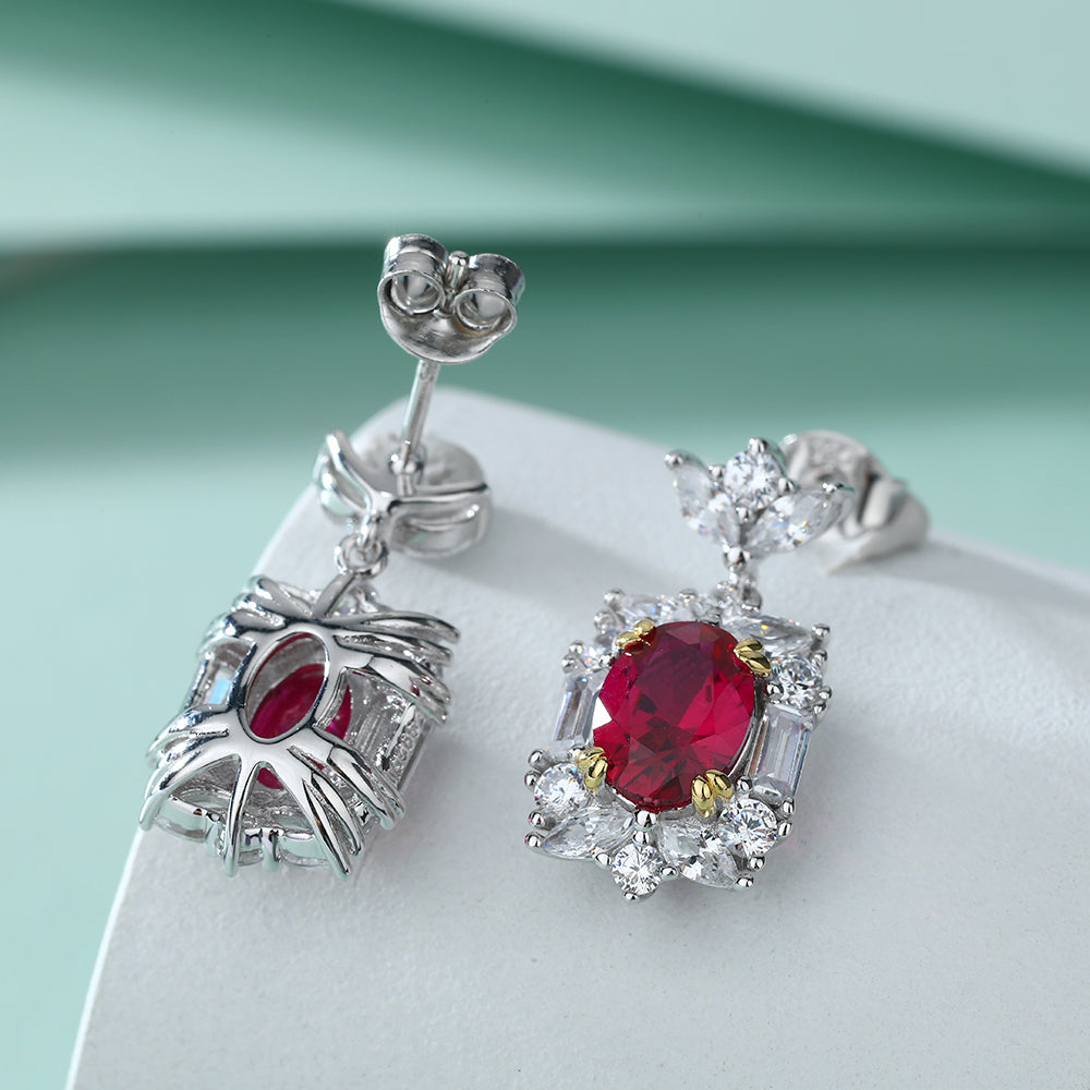 Ruby Earrings