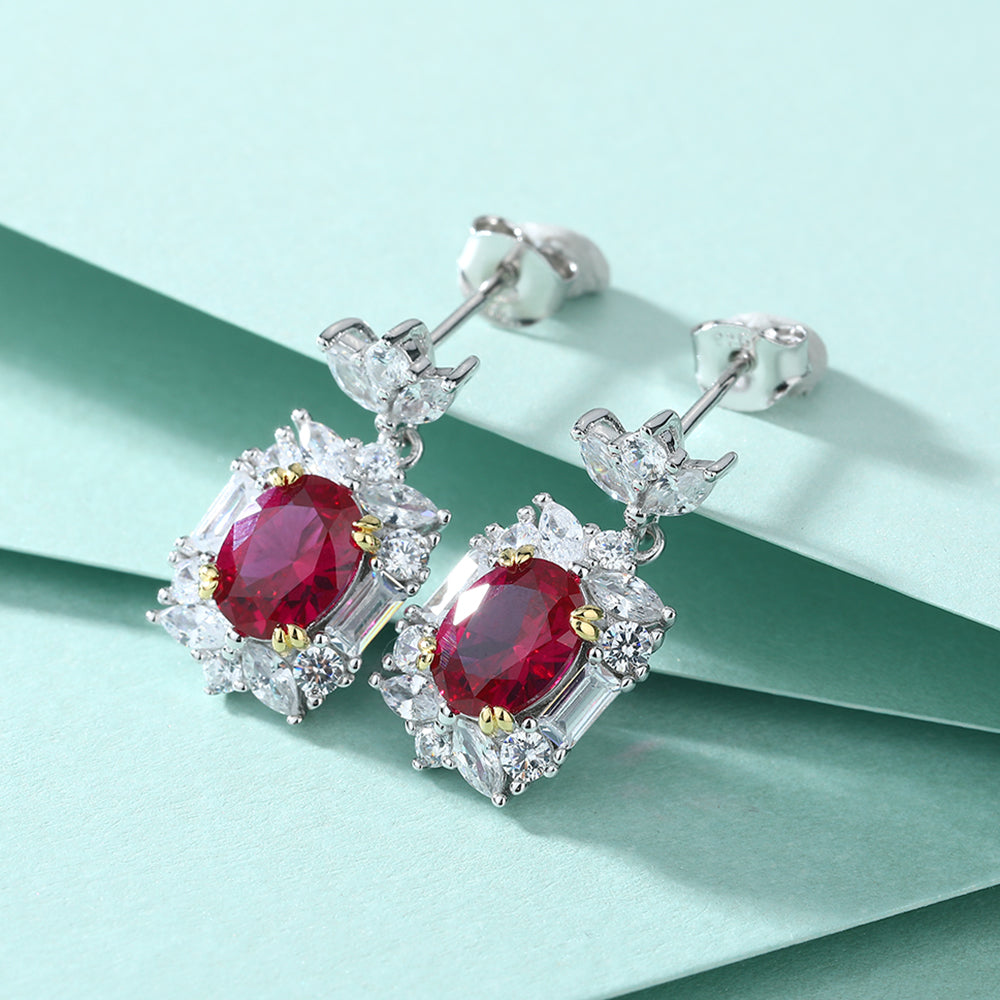 Ruby Earrings