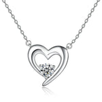 Silver Heart Necklace