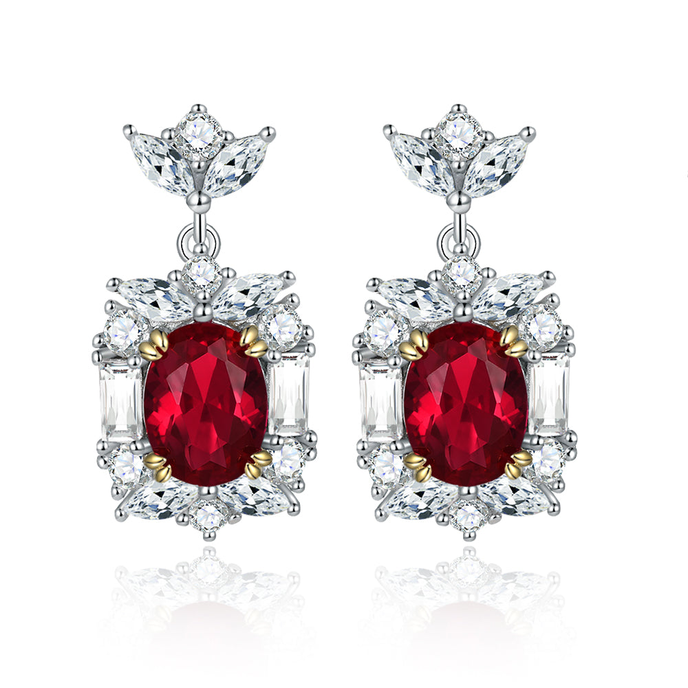 Ruby Earrings